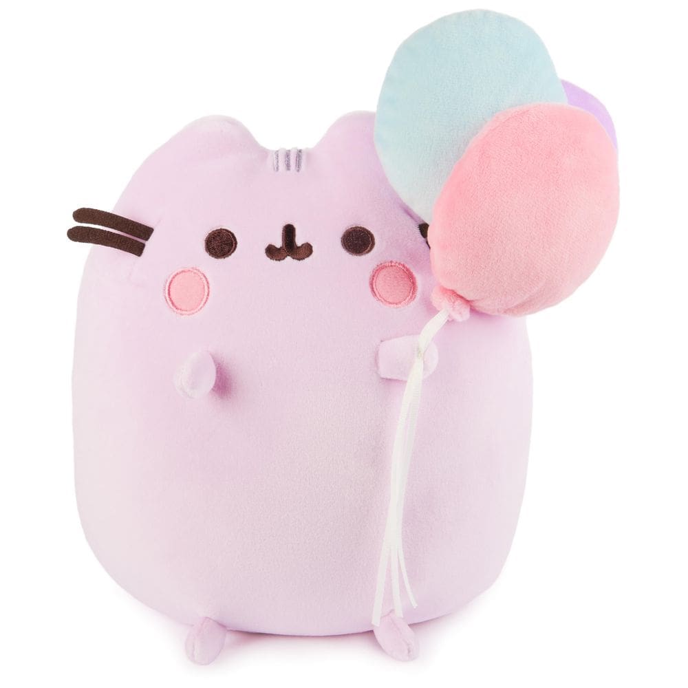 Brinquedo de pelúcia GUND Pusheen 15º aniversário Squisheen 24 cm rosa