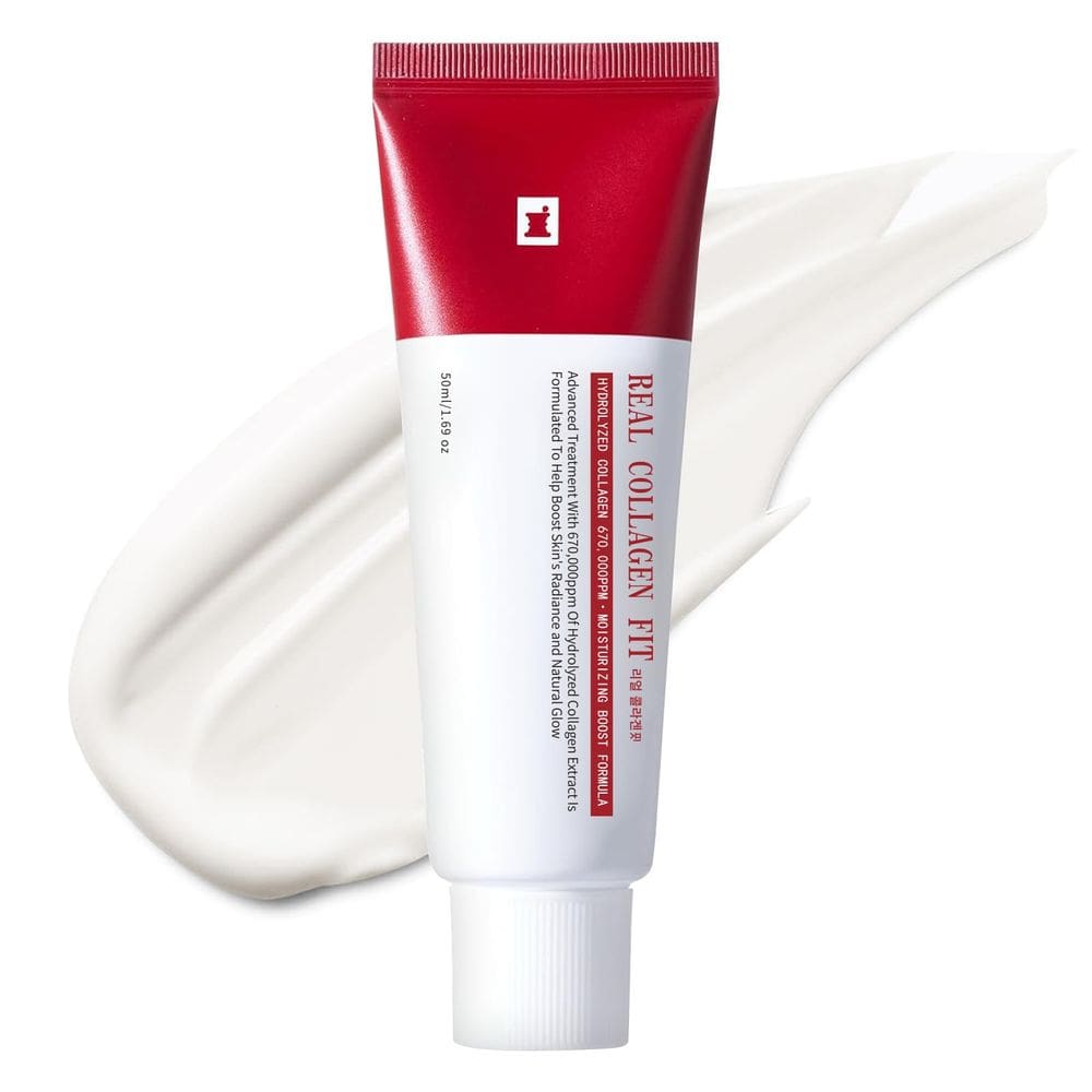 Máscara facial NCEPROHR Real Collagen Fit hidratante e reafirmante 50mL