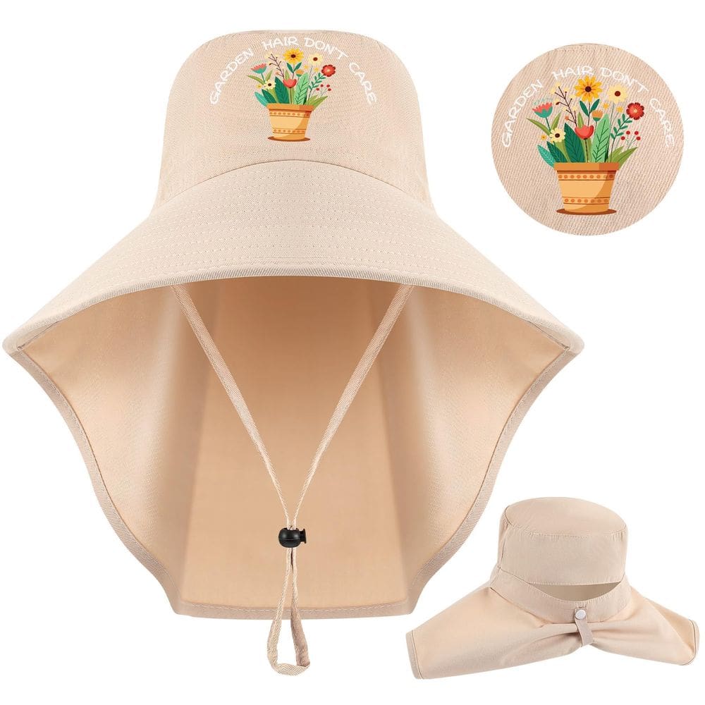 Chapéu de proteção solar Shyyween Garden Hair Don`t Care for Women