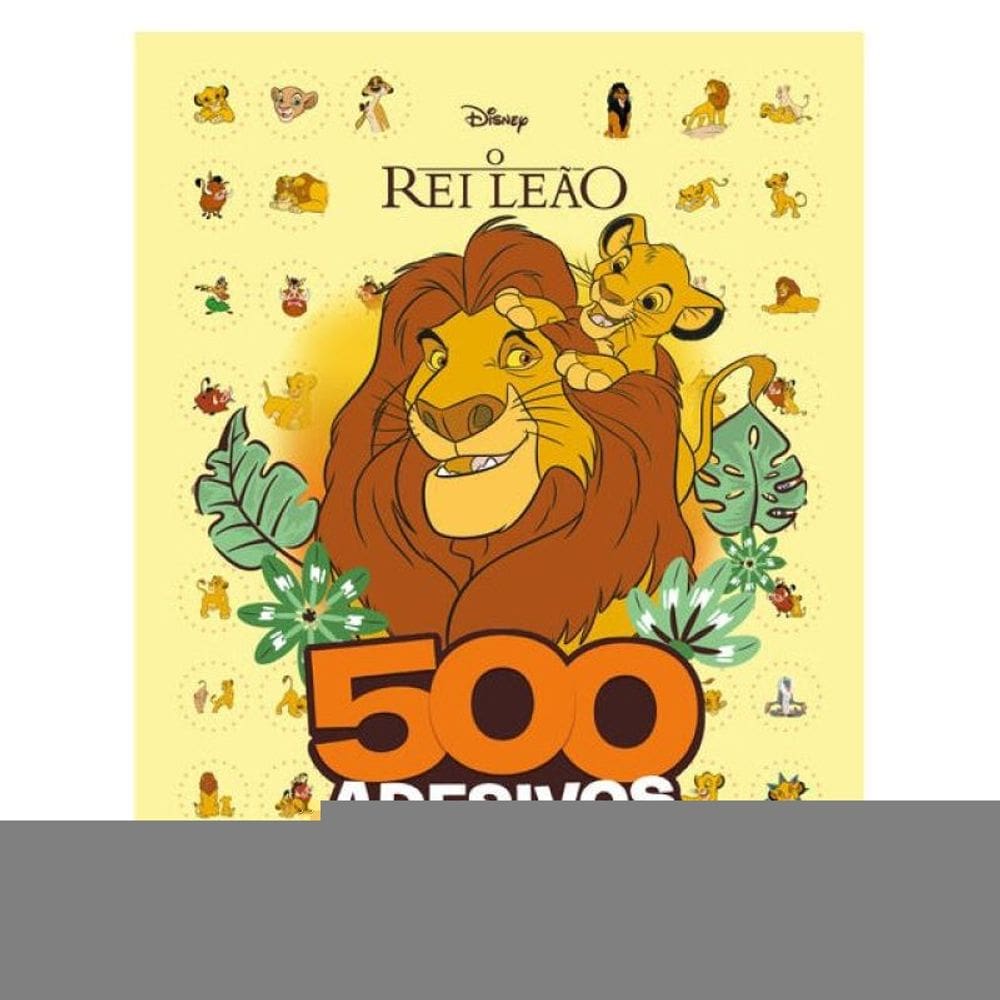 500 Adesivos O Rei Leão