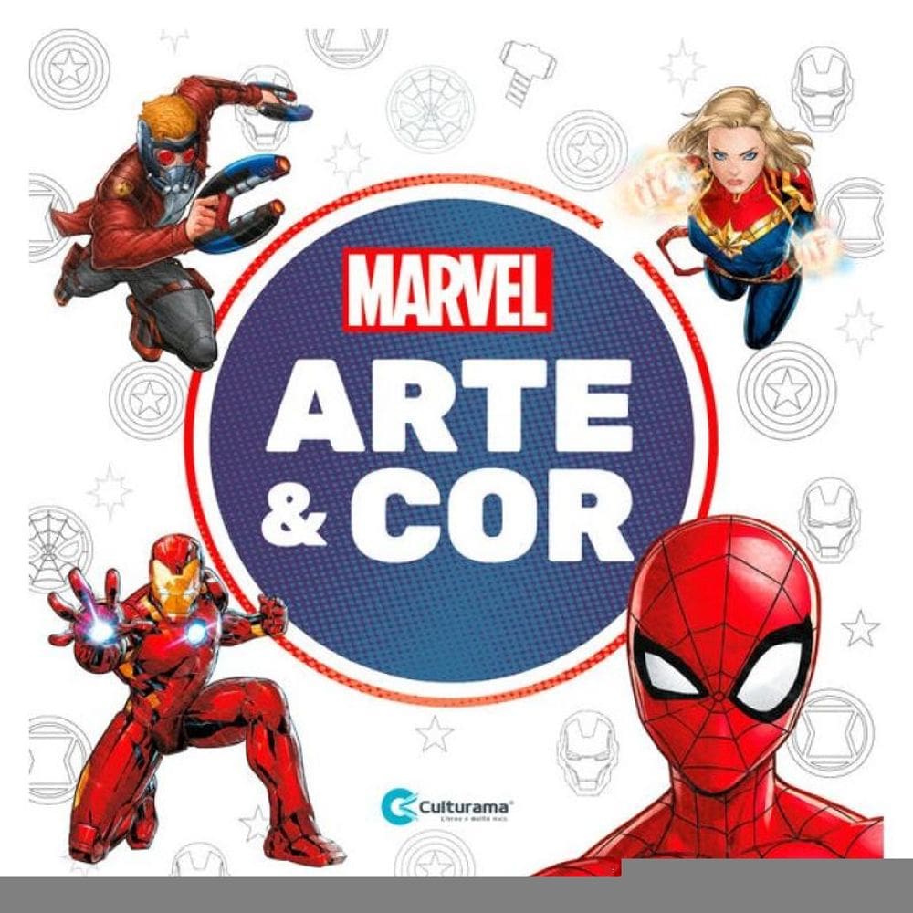 Arte E Cor Marvel
