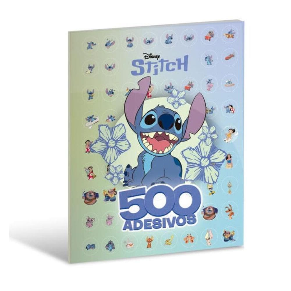 500 Adesivos Stitch