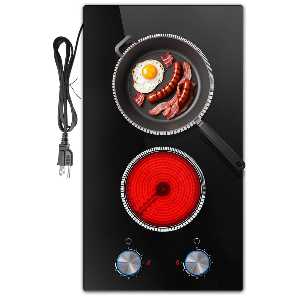 Fogão elétrico Pladeca 2 queimadores 2000W 30cm Cerâmica 120V