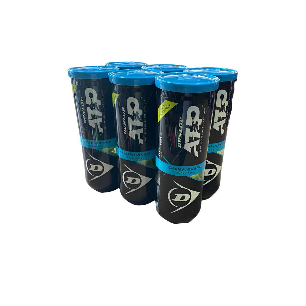 Bola de Tênis Dunlop ATP Championship Extra Duty - 6 Tubos