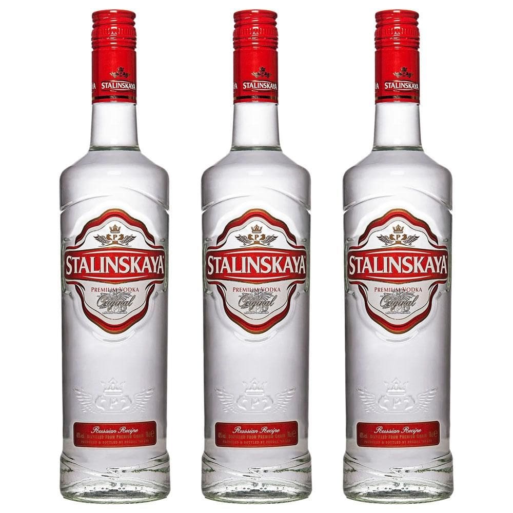 Vodka Stalinskaya - 1L Kit3