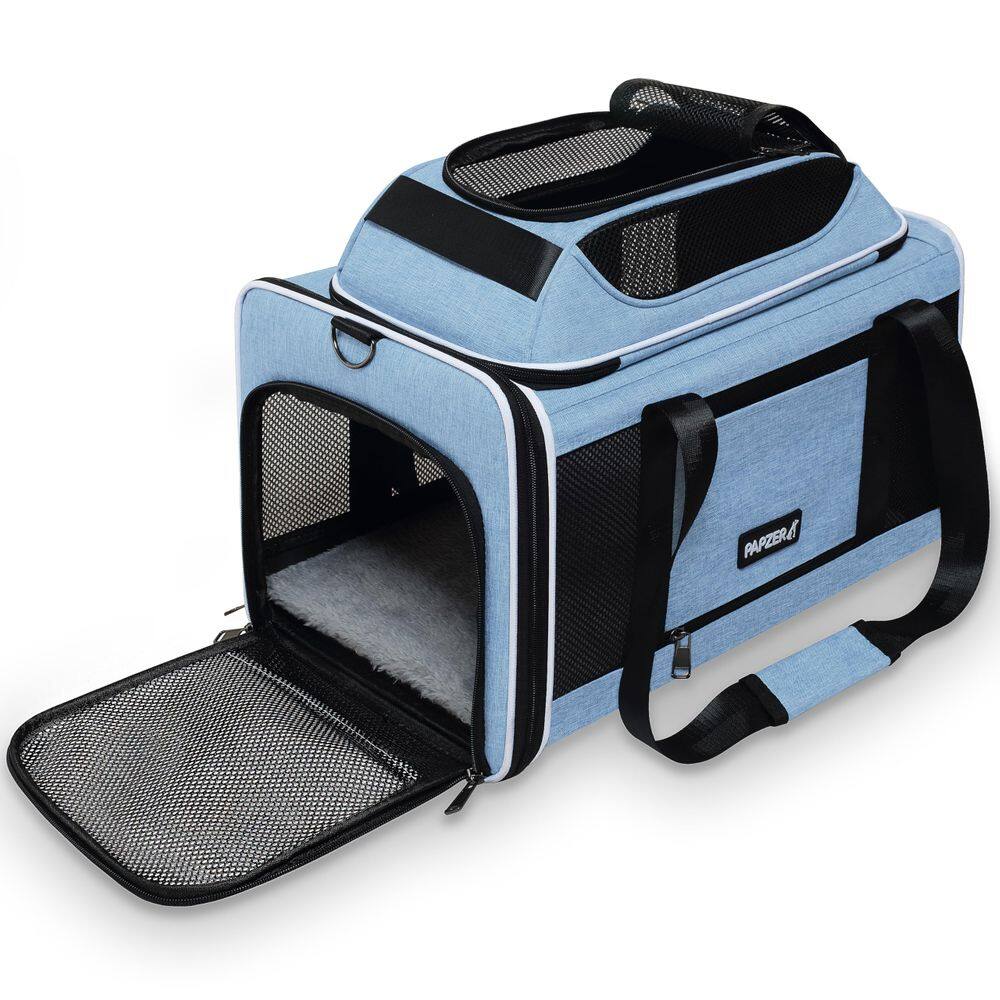 Porta-animais de estimação PAPZER Top-Expansível 46x28x28cm para cães e gatos