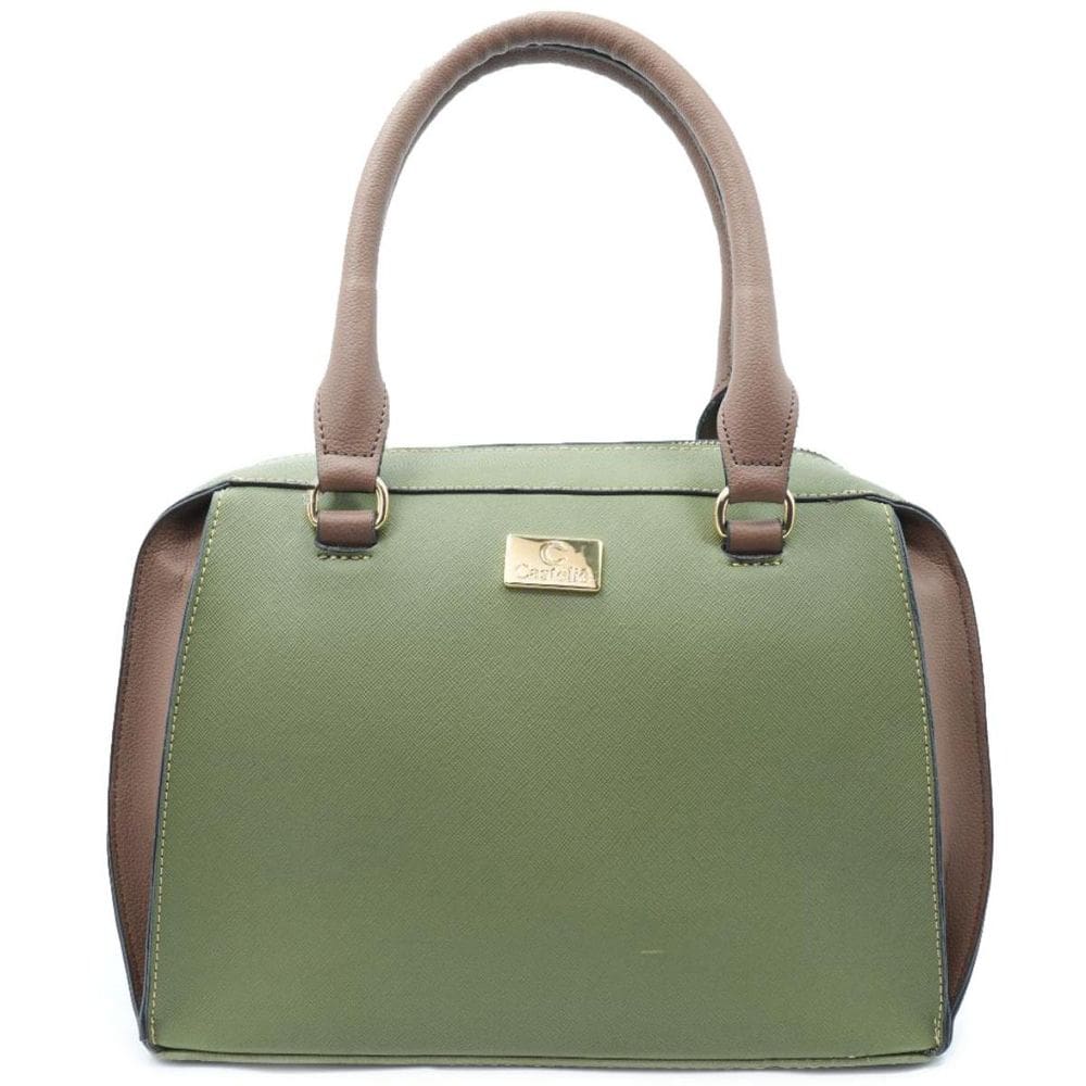 Bolsa Casteliê Casual Básica Feminina - Verde Oliva