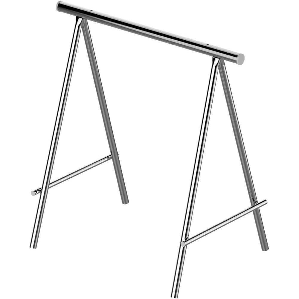 Cavalete Redondo Base De Mesa Aço Cromado Flape