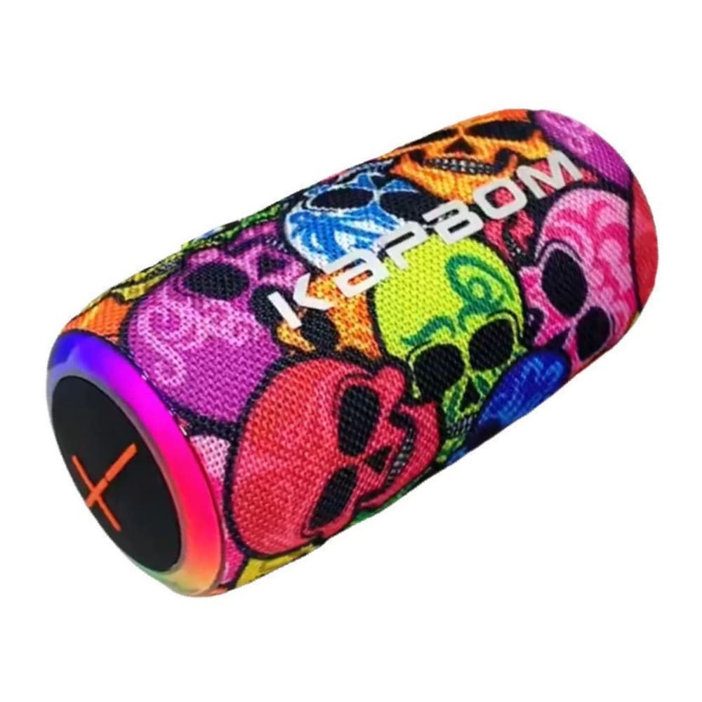 Caixa De Som Subwoofer Led Bluetooth Portátil 14w