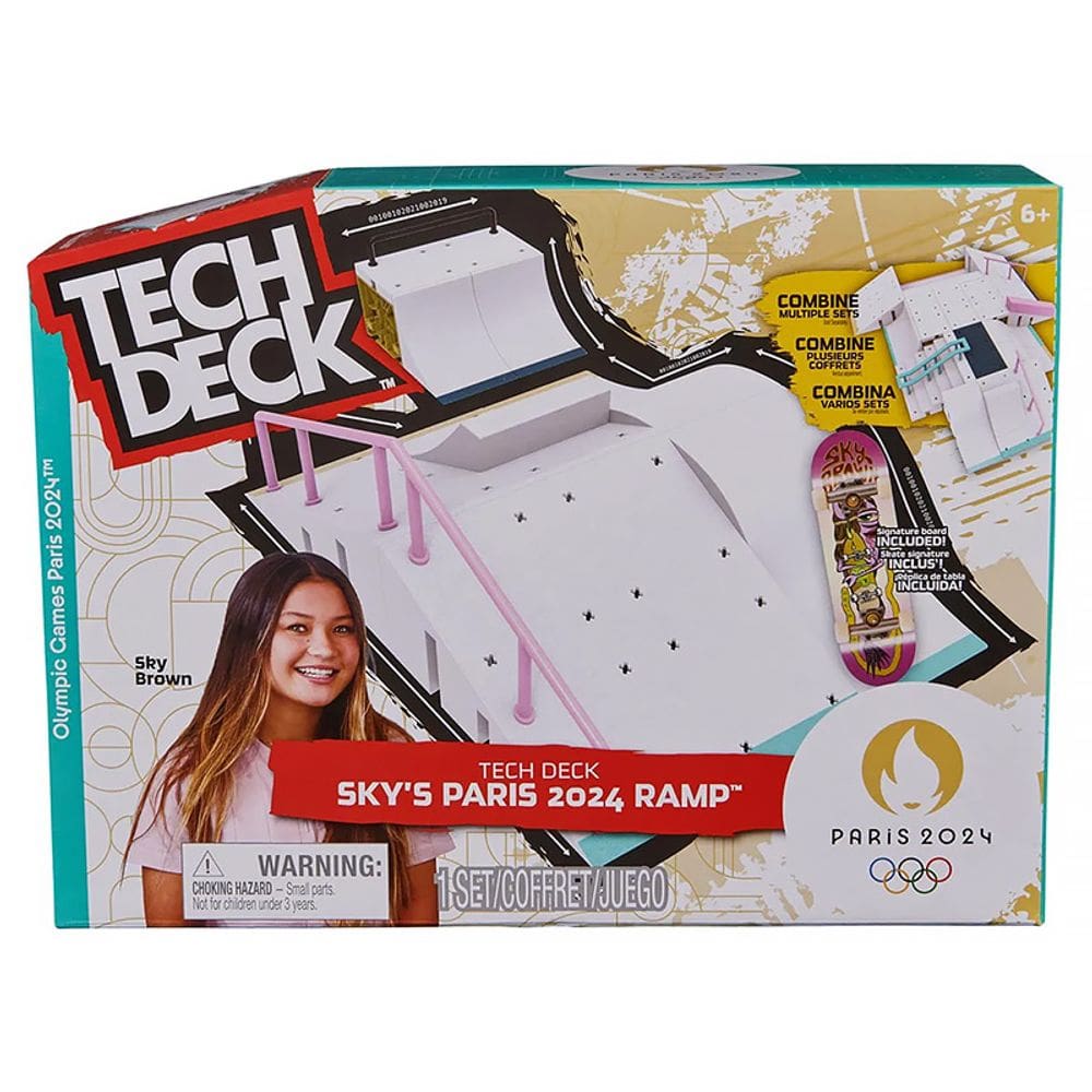 Tech Deck Pista Skate de Dedo Sky Paris 2024 Ramp 3891 - Sunny