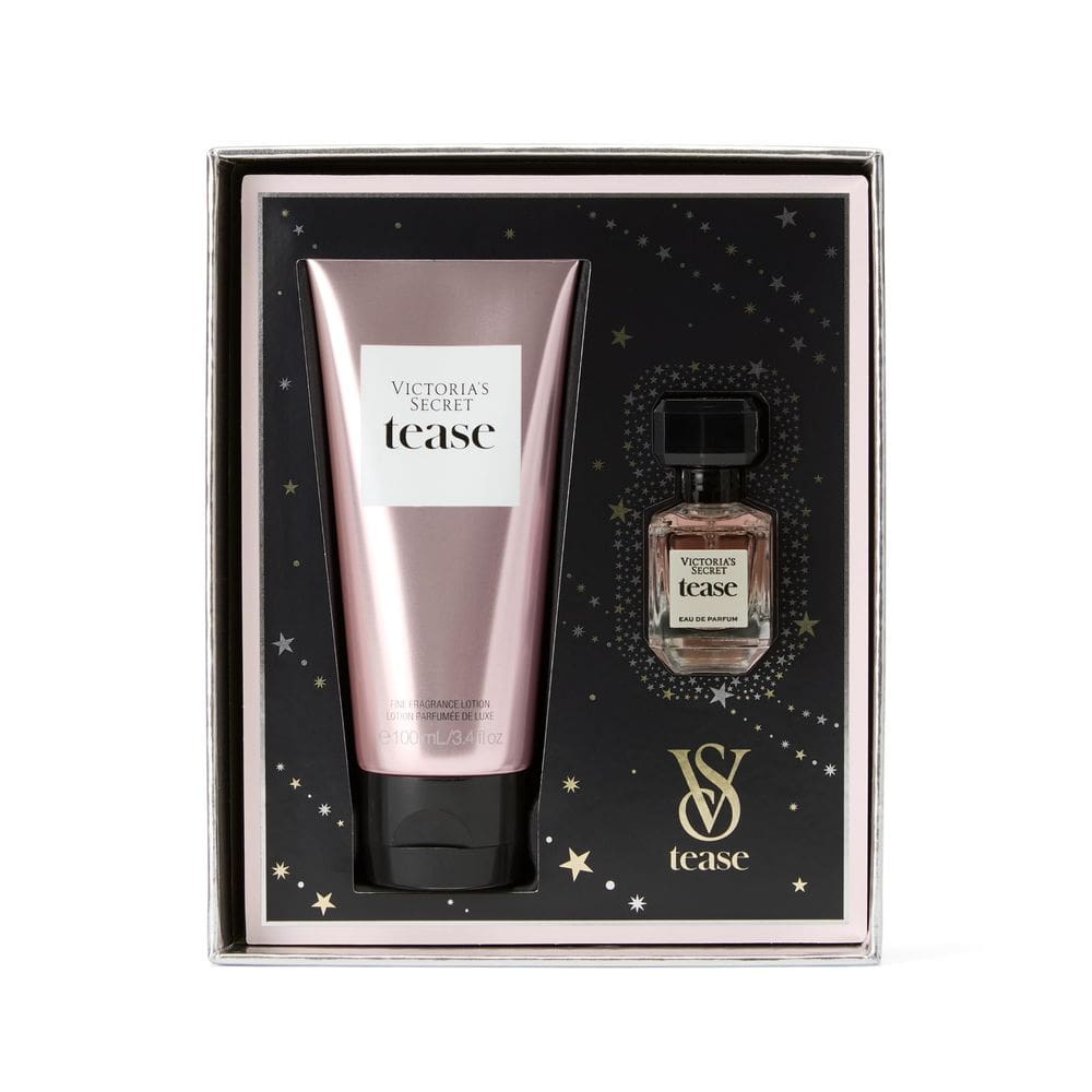 Conjunto de presentes de perfume Victoria`s Secret Tease para mulheres