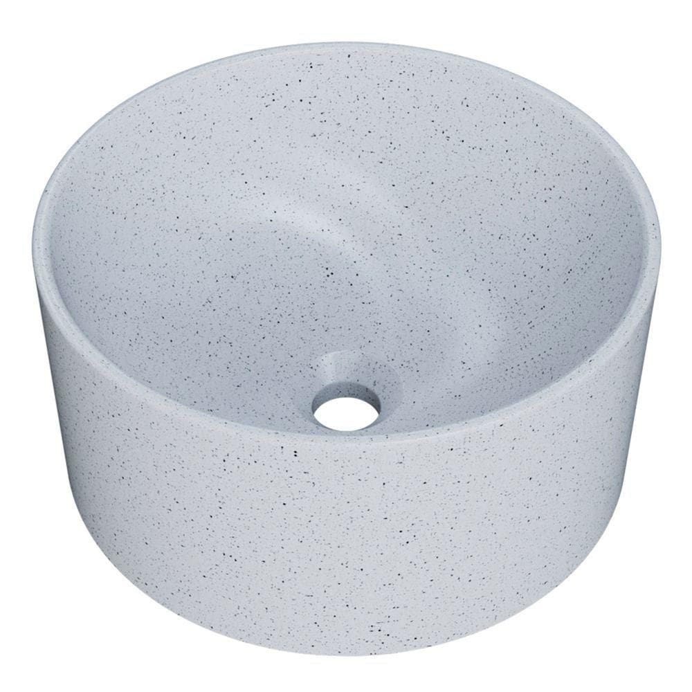 Cuba Pia Para Banheiro Redonda 26cm Celine C08 Branco Granit Mpozenato