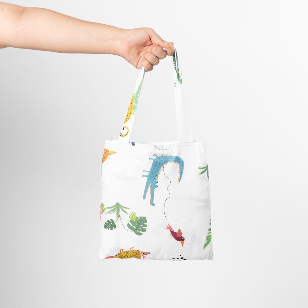 Lençol de Berço com Elástico e Fronha - Selva