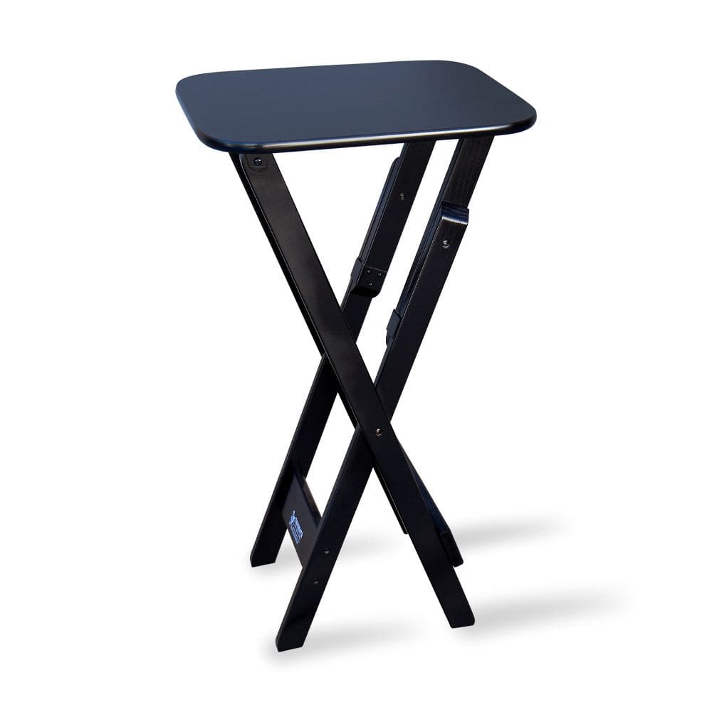 Mesa Bistrô Dobrável Madeira Padrão Preto - Tarimatã