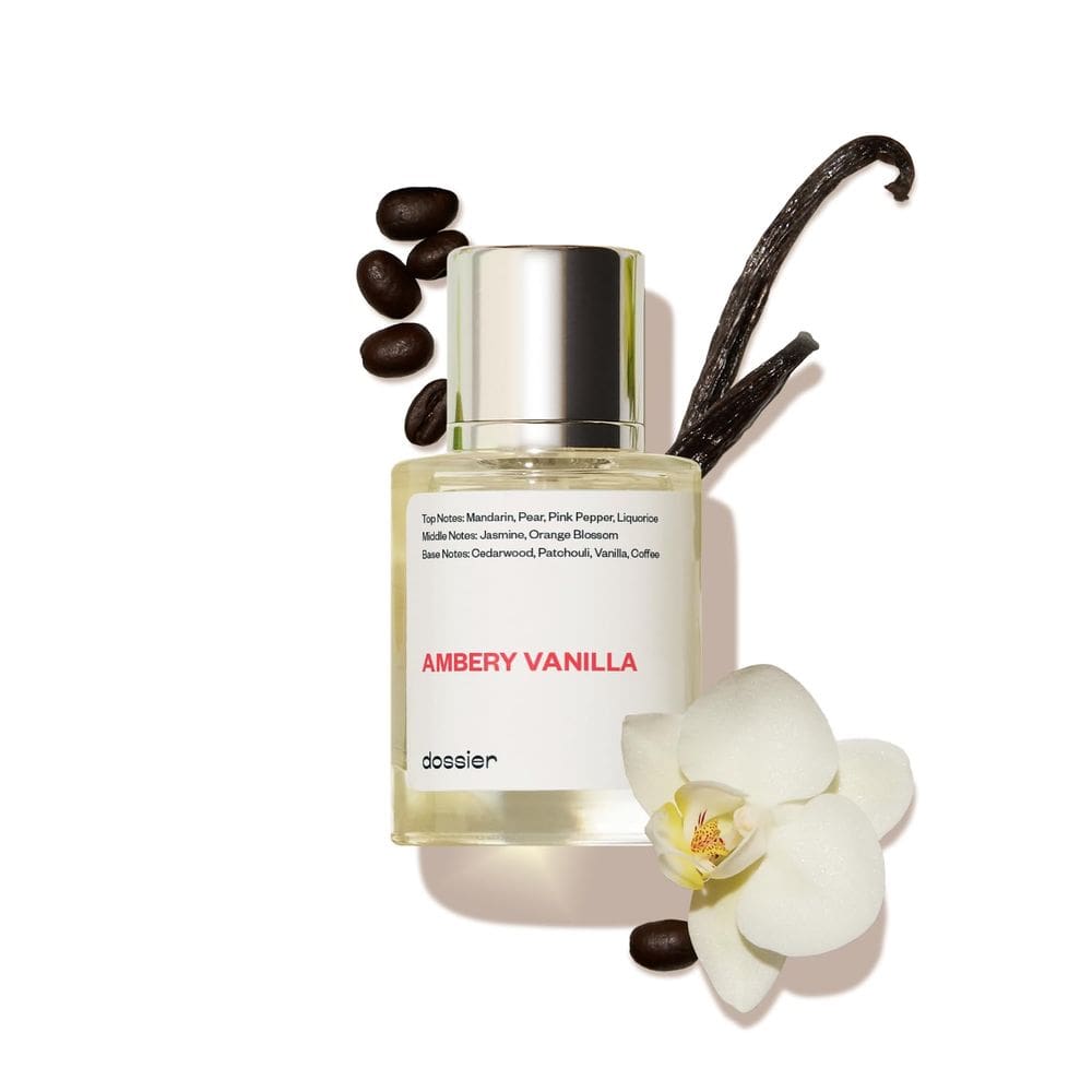 Dossiê de perfume Pure Fragrance Ambery Vanilla Eau de Parfum 50ml