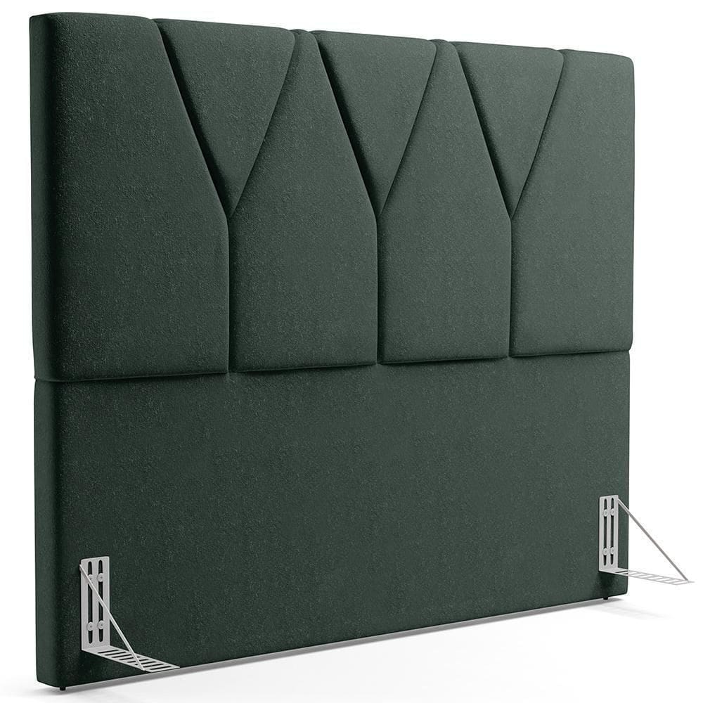 Cabeceira Cama Casal 140cm Aura Linho W01 Verde - Mpozenato
