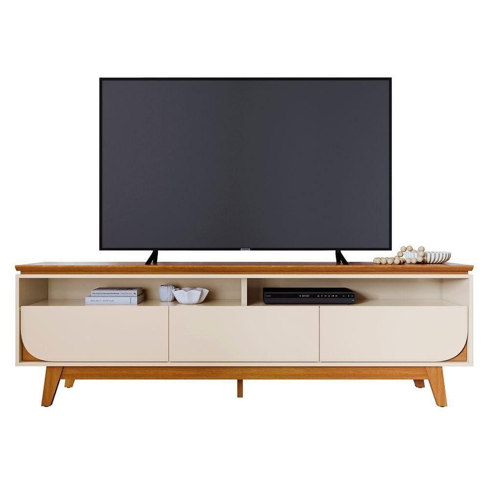 Rack Bancada De 75 Pol 200cm Celina Z10 Off Cinamomo Mpozenato