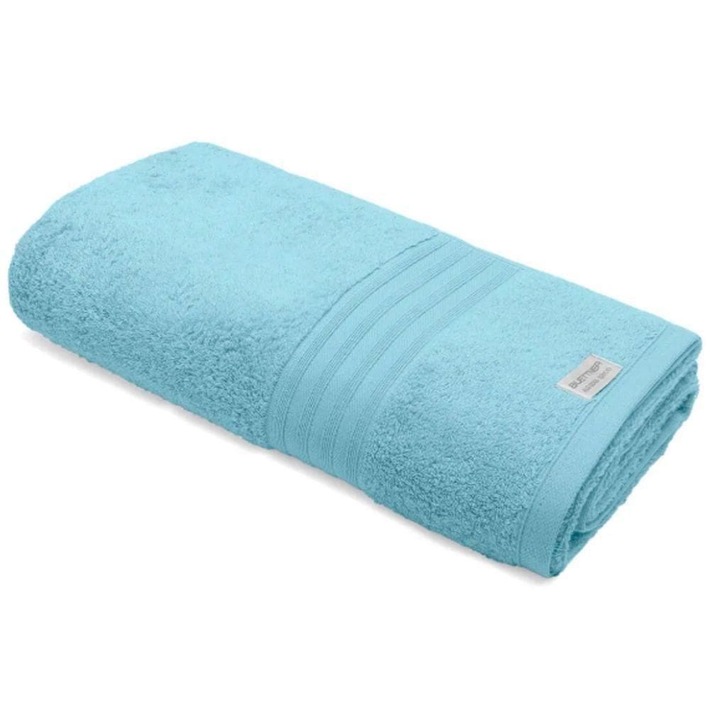 Toalha Banhão Buettner Algodão Egípcio 81cmx150cm Platine Azul Reviera