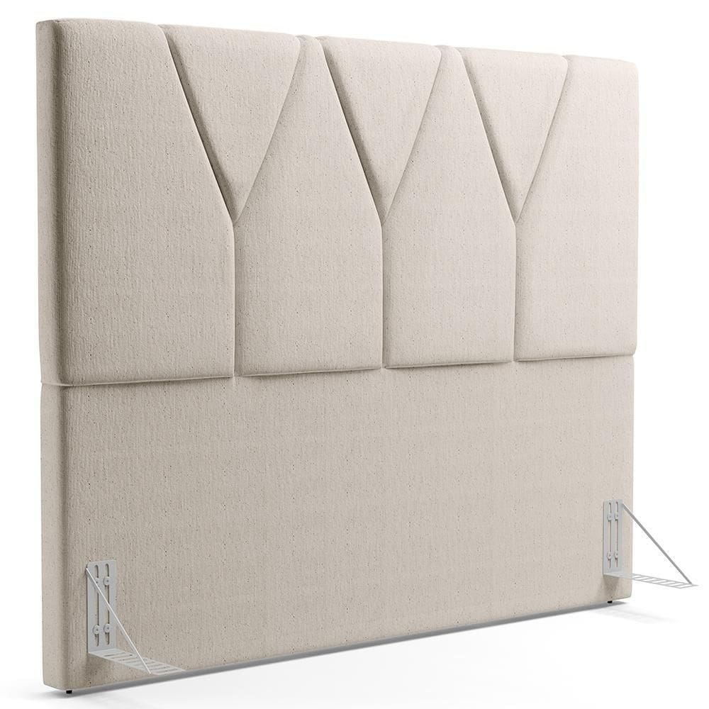 Cabeceira Cama Casal Queen 160cm Aura Linho W01 Cru - Mpozenato