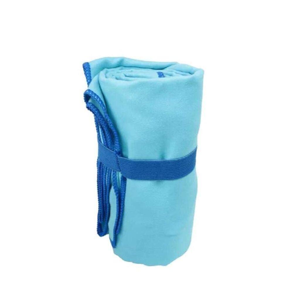 Toalha Convoy Sport De Alta Abssorção Em Microfibra - Azul