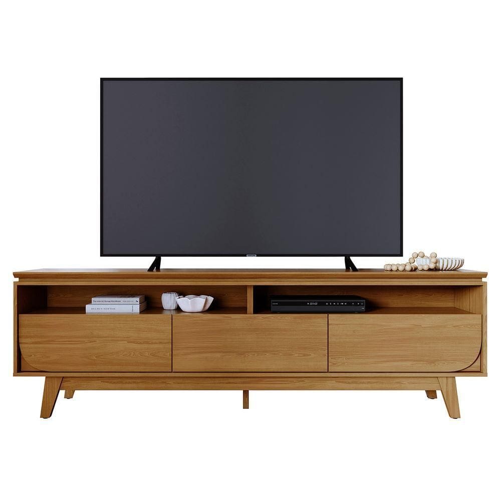 Rack Bancada De 75 Pol 200cm Celina Z10 Cumaru Mpozenato