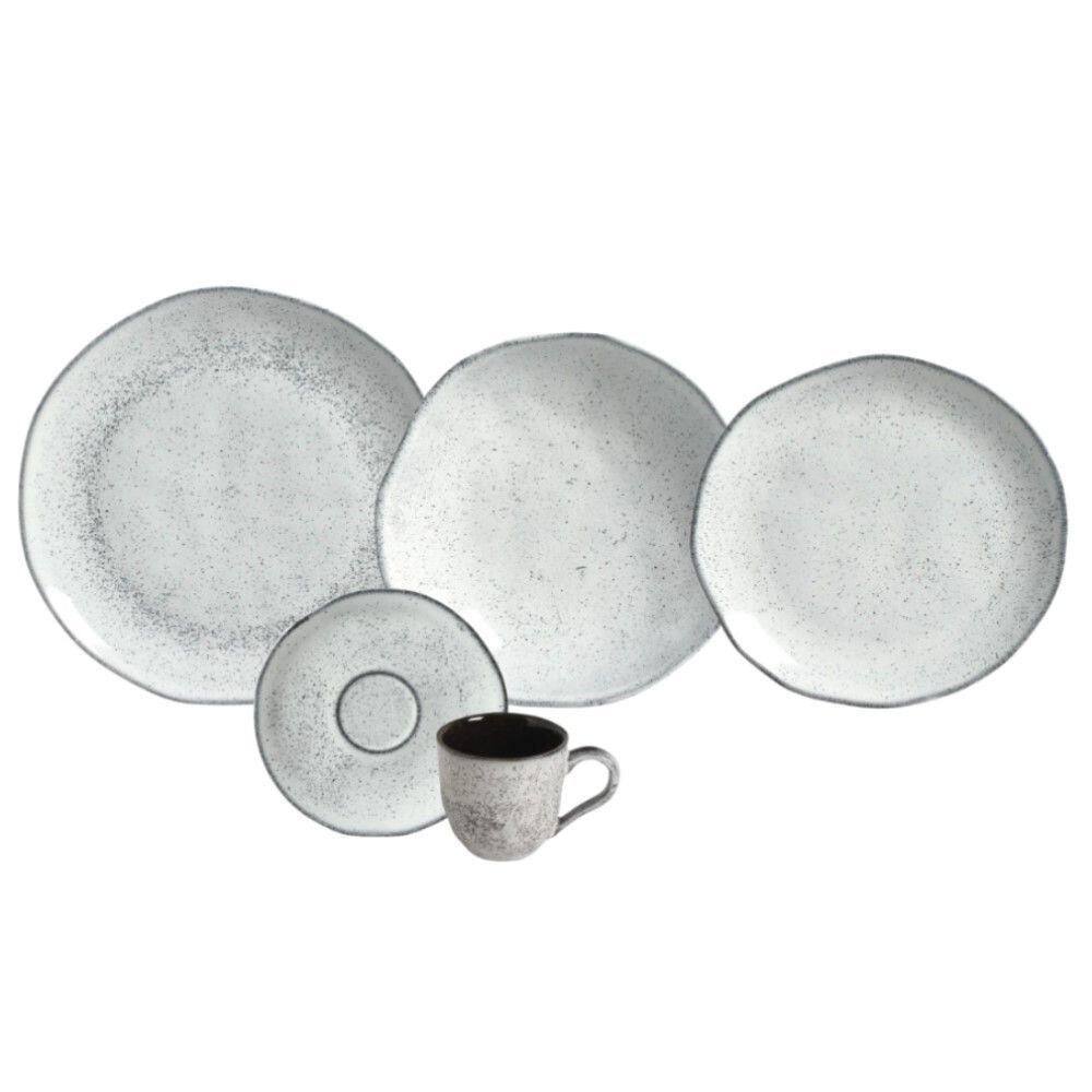 Aparelho De Jantar 30 Peças Orgânico Echo Porto