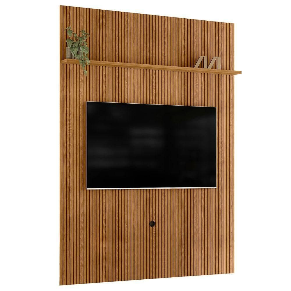Painel Para 75 Polegadas 179cm Logus Z10 Cumaru Mpozenato