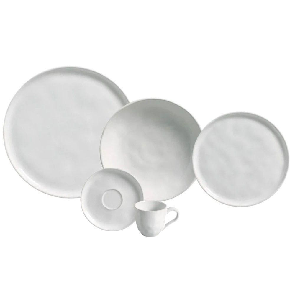 Aparelho De Jantar 20 Peças Bio New White Porto