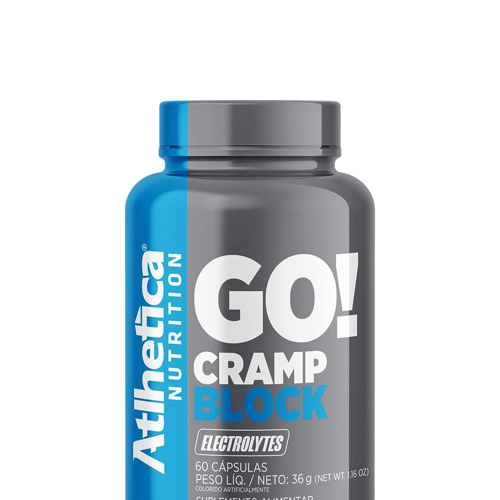 GO! Cramp Block (60 Cápsulas) Atlhetica Nutrition