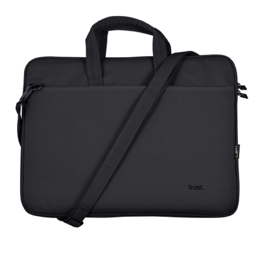 Mala para Notebook Trust Bologna, 16”, 2 Compartimentos, Preto