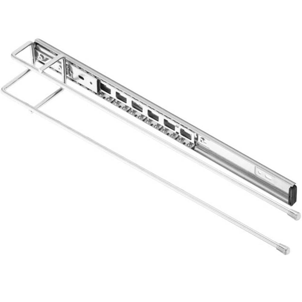 Suporte Porta Pano de Pratos Duplo Deslizante com Corrediça