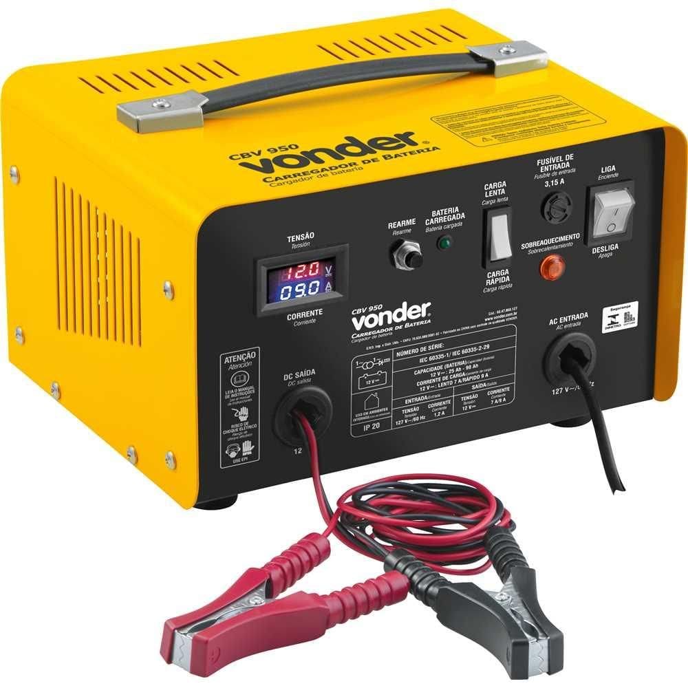 Carregador de bateria 127 V~ CBV 950 VONDER
