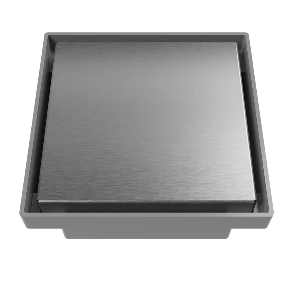 Ralo Oculto Universal Quadrado de 15x15 em Inox Astra ROC15I