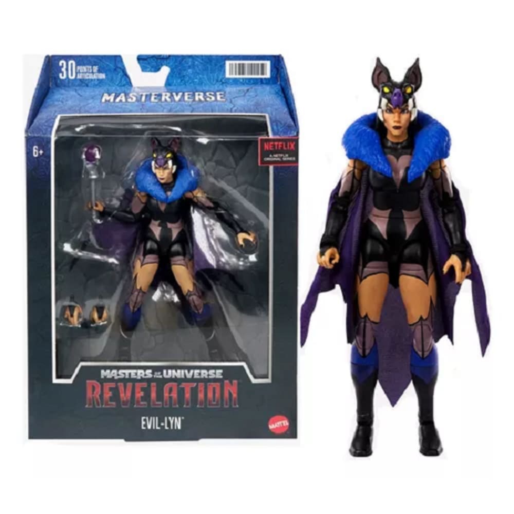 Masters Of The Universe Masterverse New Eternia Revelation Netflix - Maligna Evil Lyn - Mattel