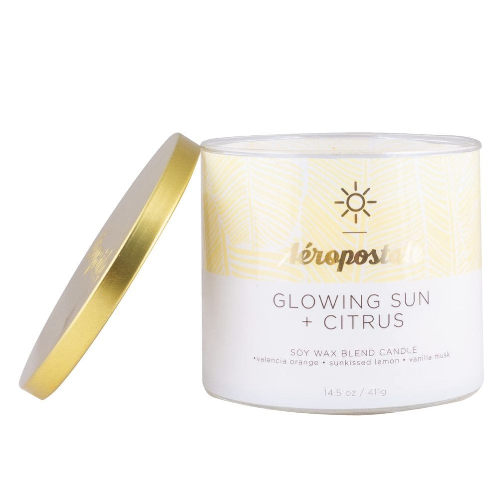Vela perfumada Aeropostale Glowing Sun + Citrus 60h Burn Time