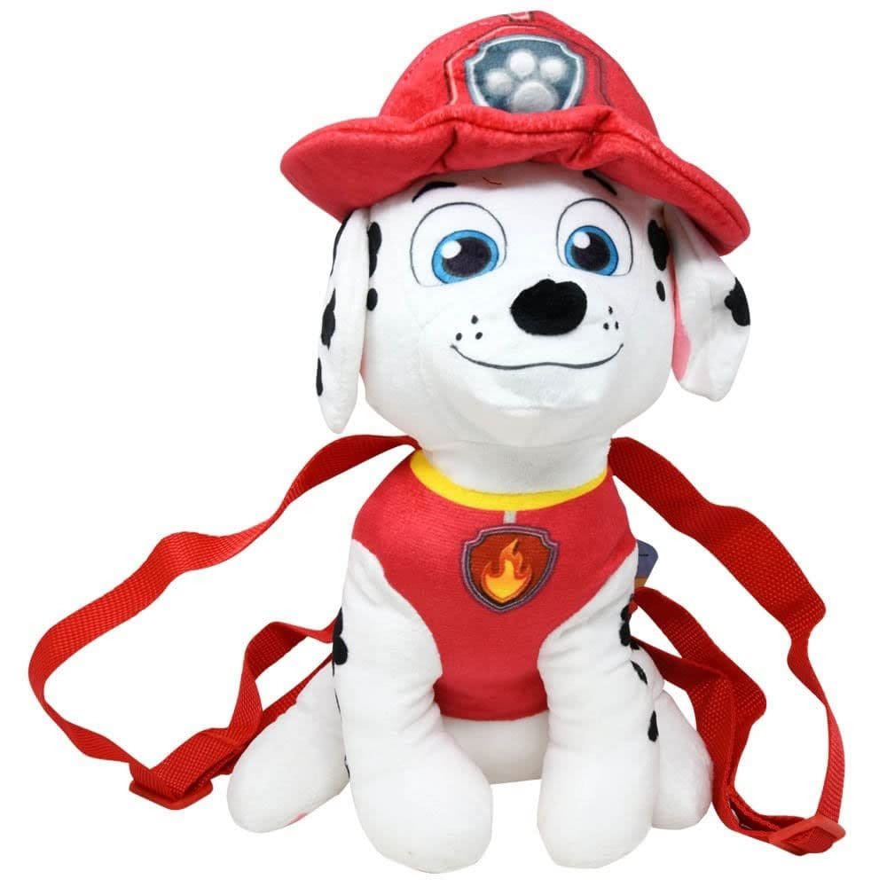 Mochila de pelúcia Nickelodeon Paw Patrol Marshall 14 polegadas