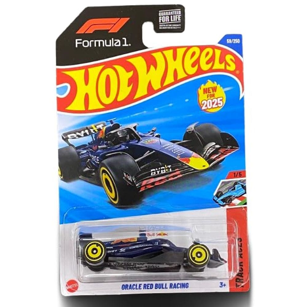 Carro fundido sob pressão Hot Wheels Oracle RB Racing Track Aces 1:64