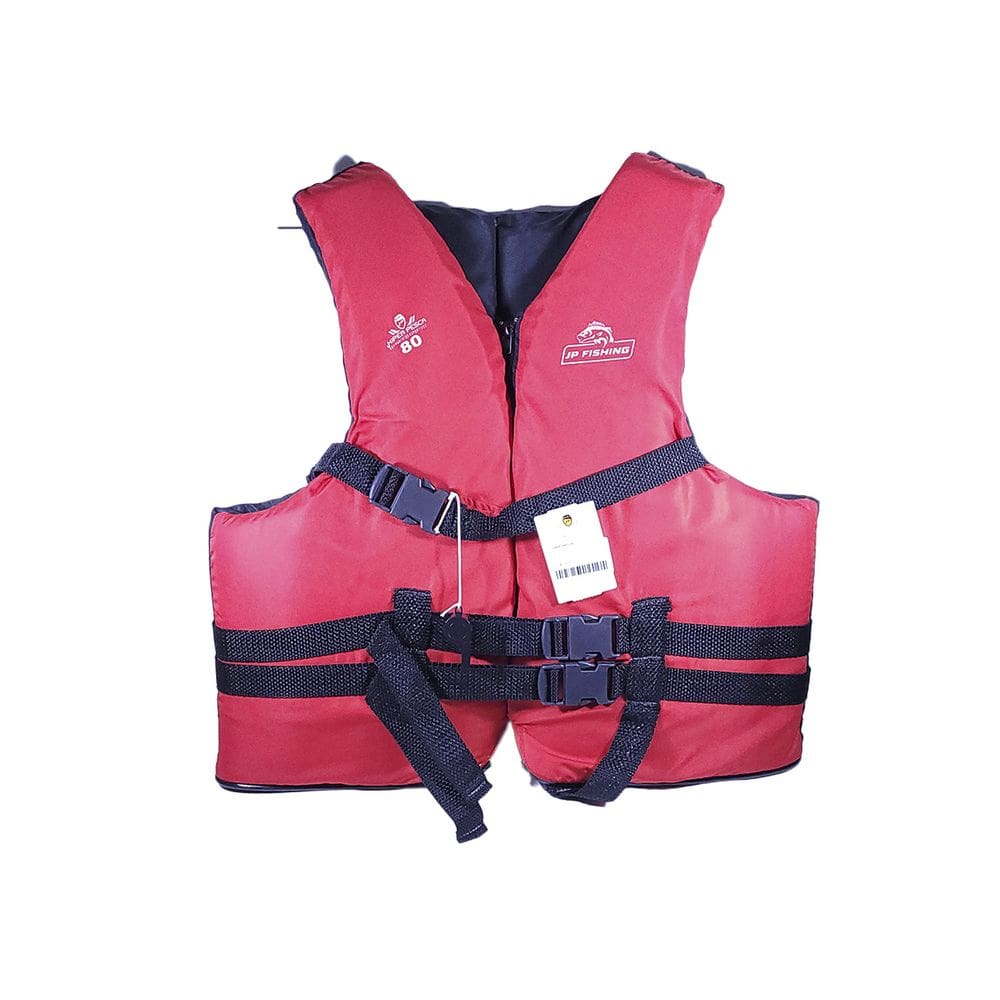 Colete Salva Vidas Hiper Pesca Com Ziper EAF Suporta 80KG Feito Em Nylon