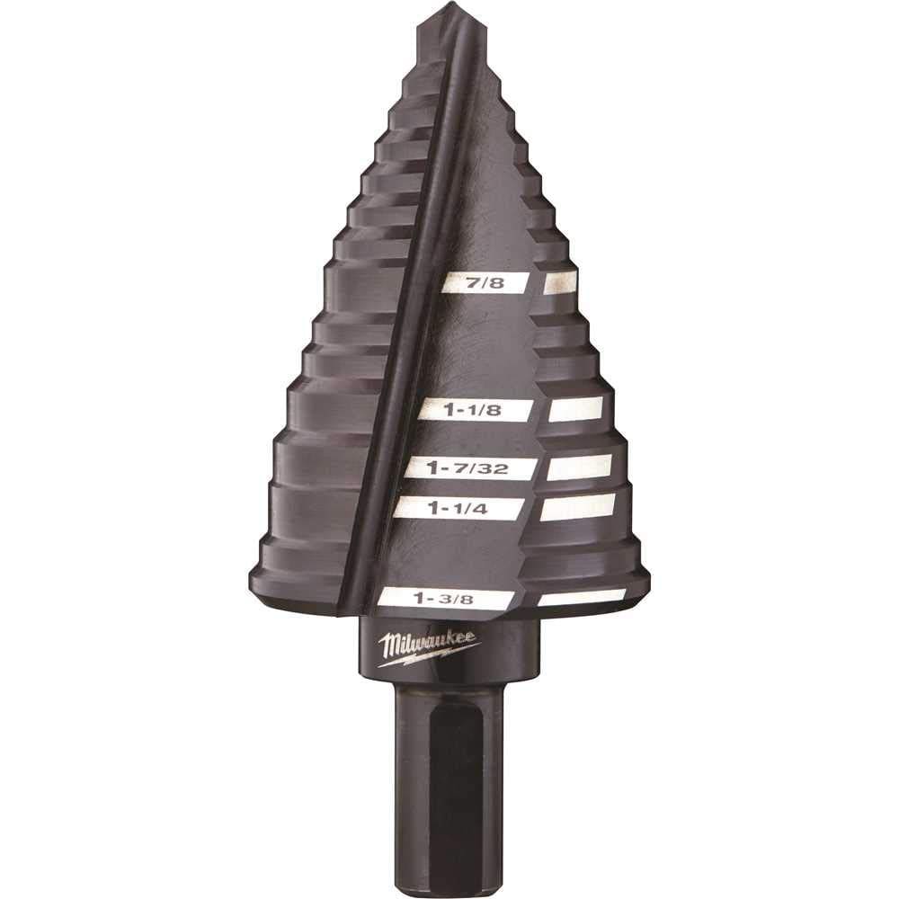 Broca de degrau Milwaukee 48-89-9212 #12 22,2 - 34,9 mm