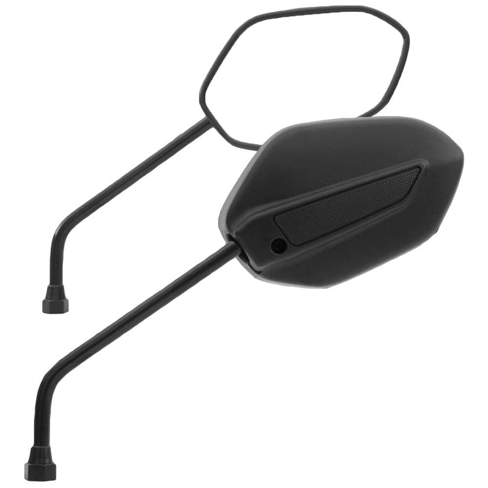 Par Retrovisor Titan 125 150 2014 a 2017 Preto 9mm GVS