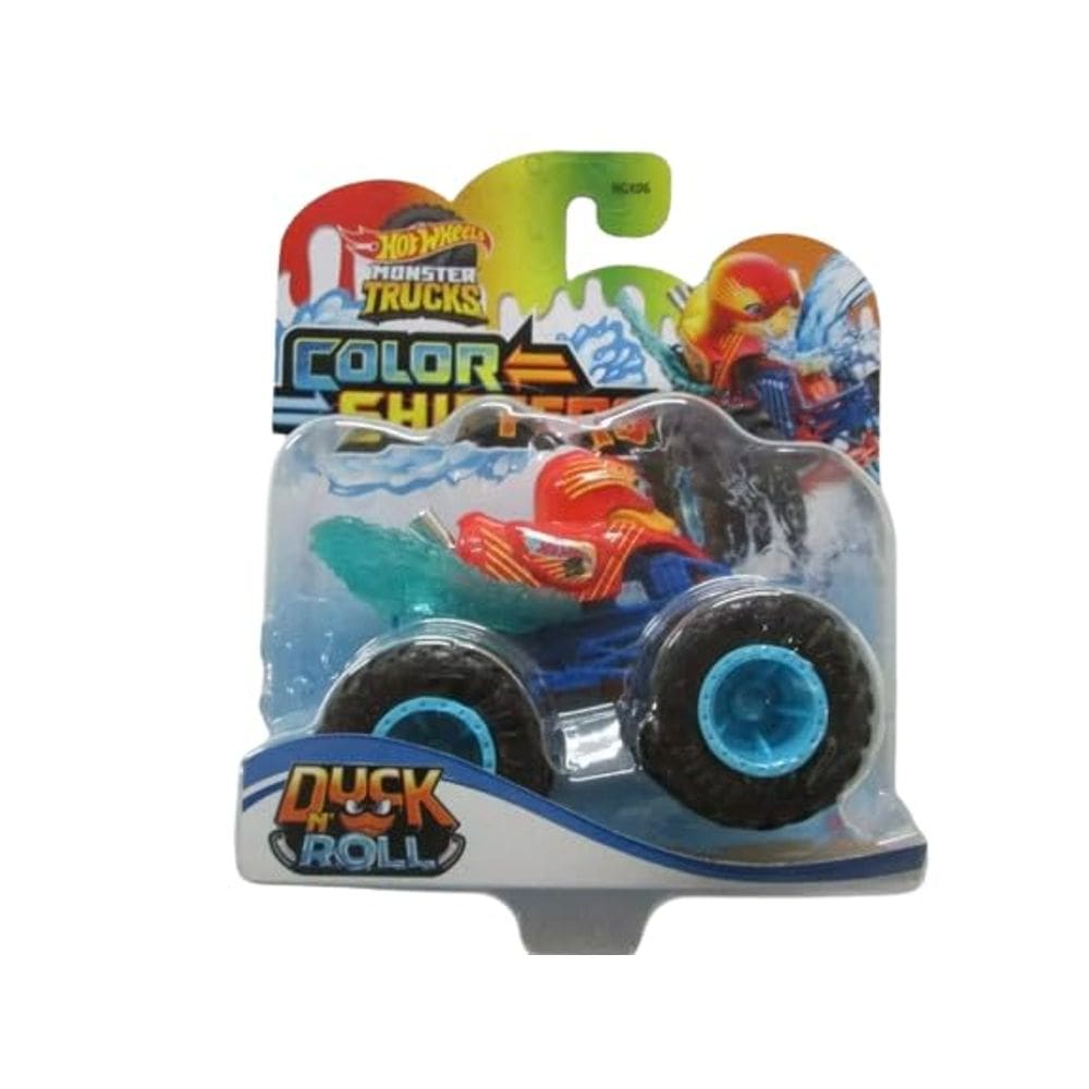 Brinquedo Hot Wheels Monster Trucks Color Shifters Duck N Roll