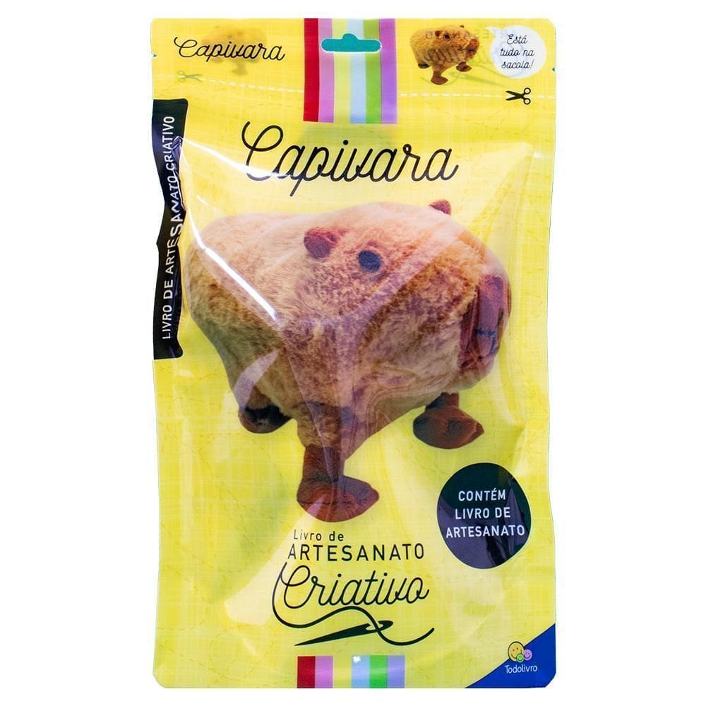 Livro de Artesanato Criativo - Capivara