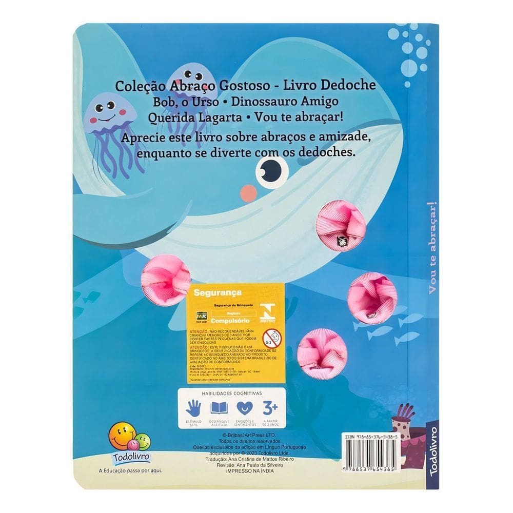 Abraço Gostoso - Livro Dedoche: Vou Te Abraçar