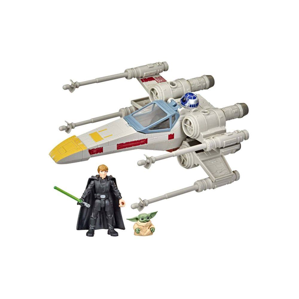 Boneco de ação STAR WARS Mission Fleet Luke Skywalker e Grogu