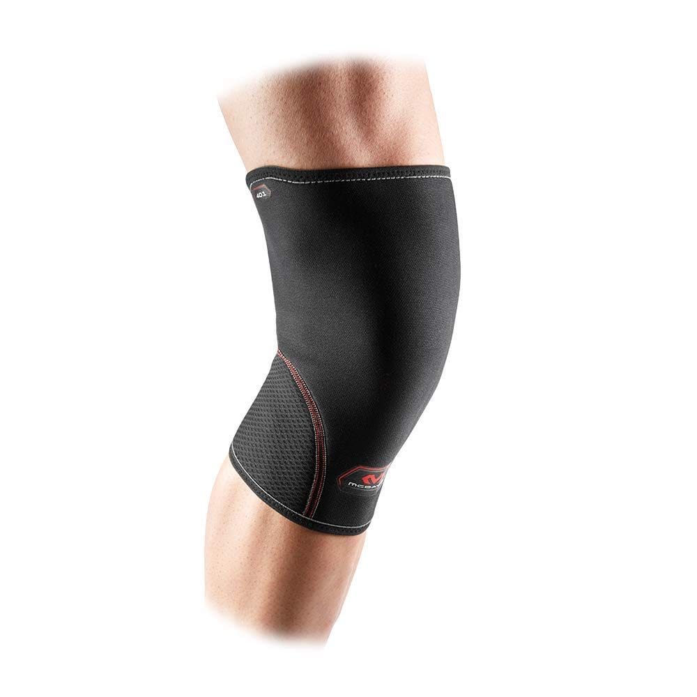 Manga de compressão de joelho McDavid Lightweight Support Black L