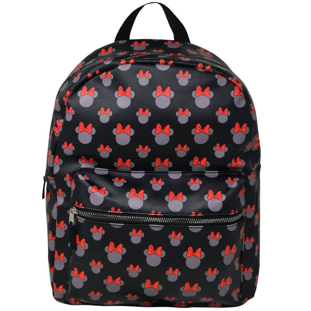Mochila Disney Minnie Mouse em couro PU Deluxe 16