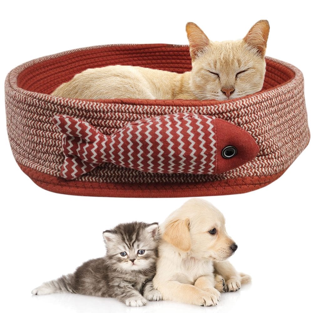 Cama De Gato Arranhador Cestinho Rasqueavel Felino Animais Estimaçao Pet Petshop Caminha Confortavel