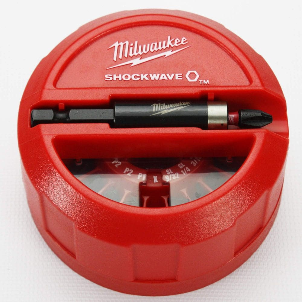 Acessório de ferramentas Milwaukee 48-32-4012 Shockwave Puck 22-Piece