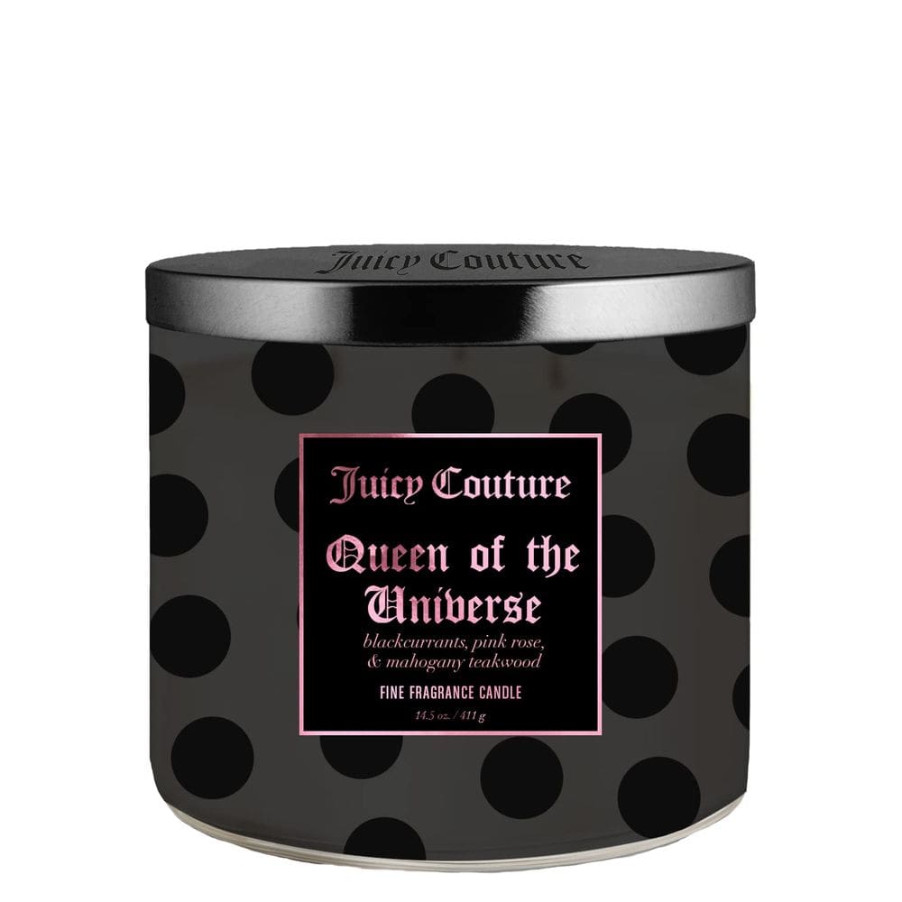 Vela Juicy Couture Rainha do Universo preta de longa duração