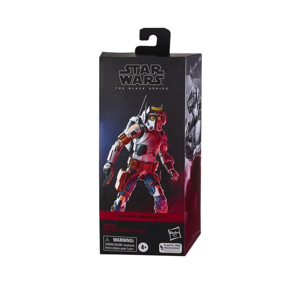 Boneco de ação Star Wars The Black Series Tech 15cm